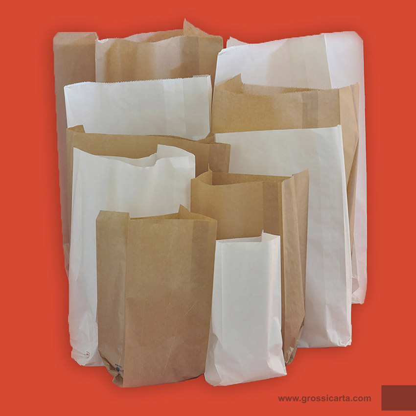 Sacchetti di carta avana per prodotti da forno - Alfincart S.r.l.